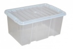 7 Litre Plastic Storage Boxes with Clear Lids